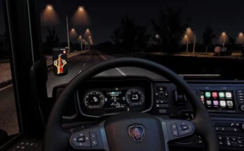 Scania Next Gen Tachograph Warning Light & Overspeed Warning - 1.46