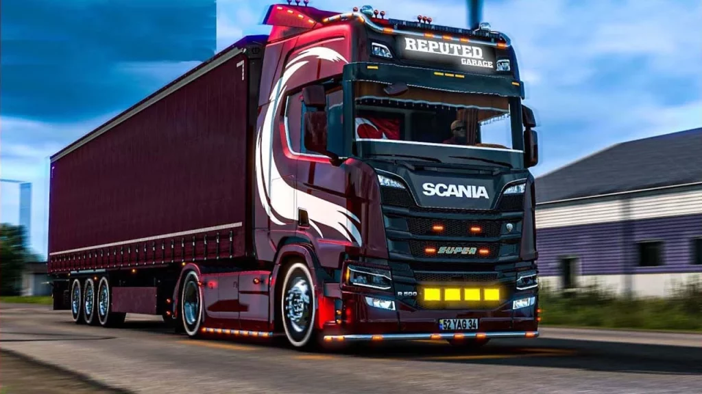 Scania R580 by RG 1.45.3.9