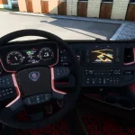 Scania S & R 2016 Red Interior 1.46