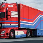 Special DAF XF with trailer 1.45