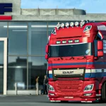 Special DAF XF with trailer 1.45