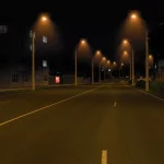 Street Lamps With fog 1.45