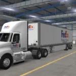 SCS TRAILER 53" 45" SKIN AND INTERNATIONAL TRUCK LT DAY CAB SKIN 1.46