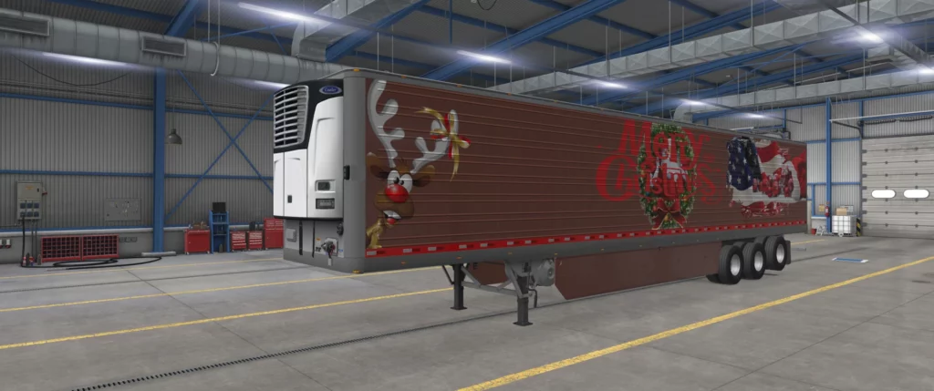 SCS TRAILER SKIN 53 FIT MERRY CHRISTMAS 1.46