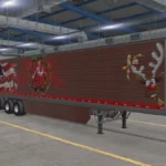 SCS TRAILER SKIN 53 FIT MERRY CHRISTMAS 1.46