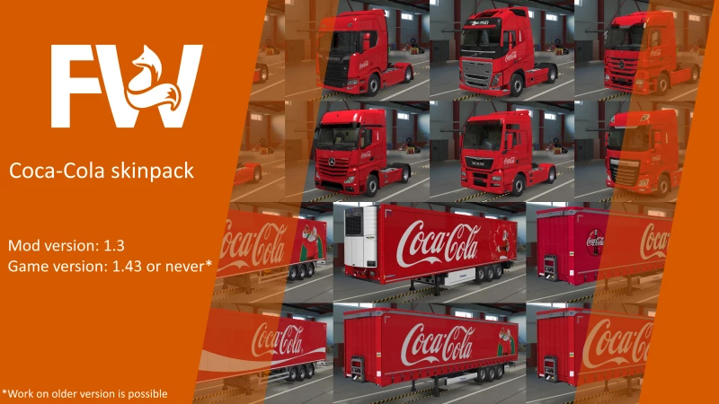 Coca-Cola Skinpack by Mr.Fox v1.3