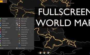 Fullscreen World Map 1.46