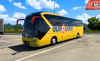 Neoplan New Tourliner 2021 Eurolines Skin 1.46.x