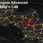 Romania Advanced Freeway Map 1.46