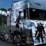 Scania Assassin's Creed Valhalla Skin 1.46