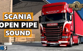 Scania L6 Openpipe engine sounds v4.0 1.46