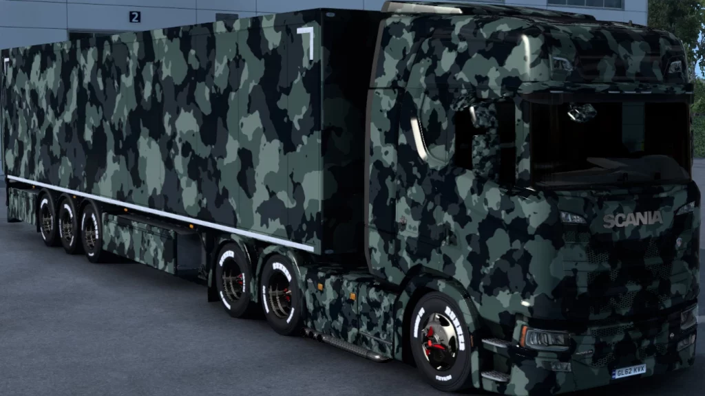 Scania Military Skin 1.46