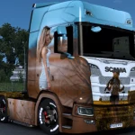 Scania Woman Skin 02 1.46