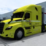 FLATBED 53' SKIN. AND CASCADIA YELLOW SKIN 1.46