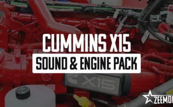 CUMMINS X15 SOUND & ENGINE PACK V1.46