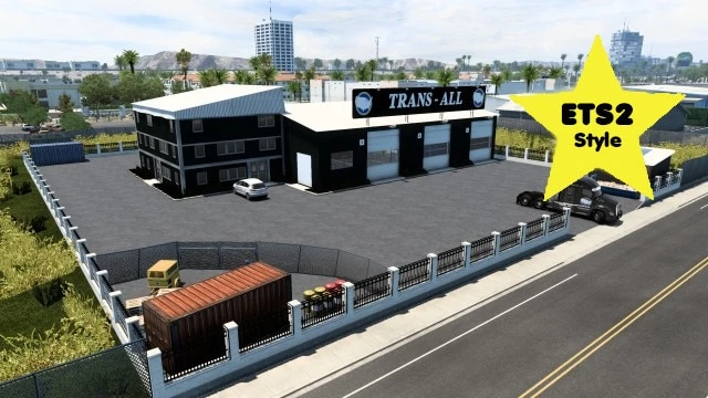 TRANS-ALL GARAGE SMALL ETS2-STYLE V1.46.2
