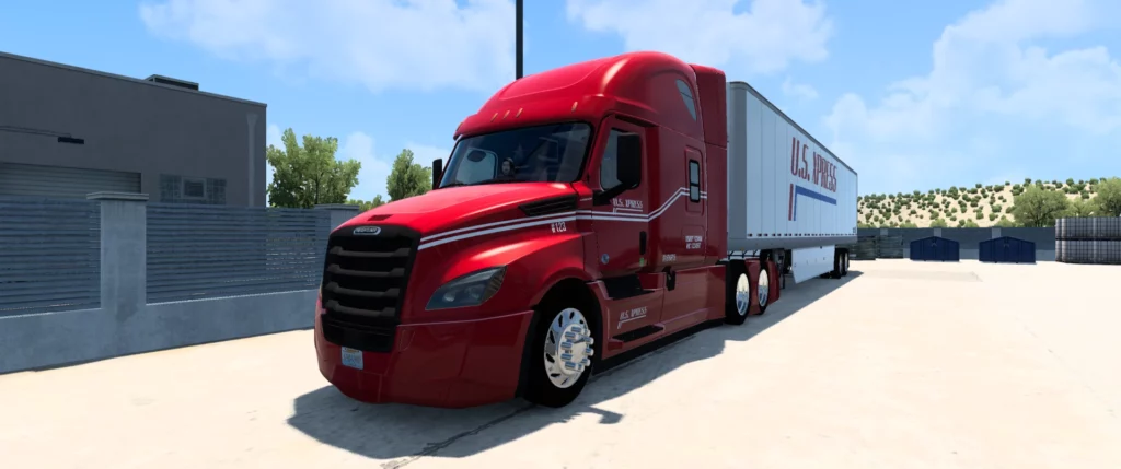 US EXPRESS SKIN FOR CASCADIA AND 53' TRAILER 1.46