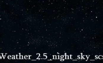 WEATHER 2.5 ADDON NIGHT SKY V2.0