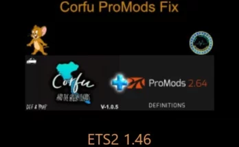 Corfu - Promods Fix v1.0 1.46