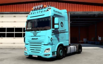 DAF XF Euro 6 Kersten Transporte (Trucker 79 TV) Skin 1.46