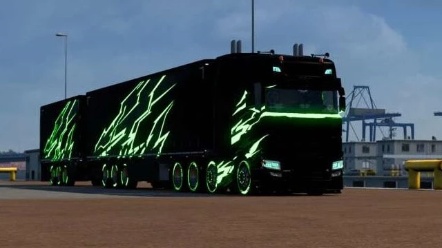 Glowing Trucks And Trailers v2.0