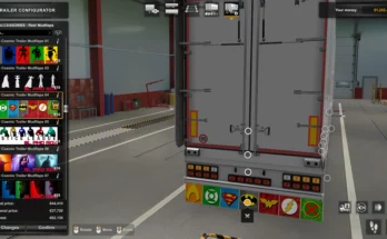 Marvel Cosmic Trailer Mudflaps 1.46