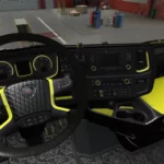 Scania 2016 Black & Yellow Interior - 1.46