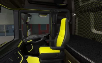 Scania 2016 Black & Yellow Interior - 1.46