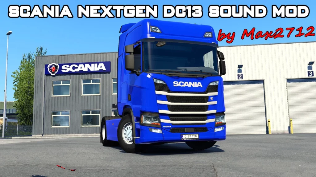 Scania NextGen DC13 Sound Mod 1.46