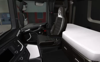 Scania S & R 2016 Black & White Interior 1.46