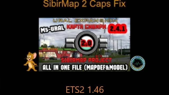 SibirMap 2 Caps Fix v1.0 1.46