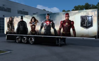 Trailer Justice League Skin 1.46