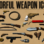 Colorful Weapon Icons V1.0