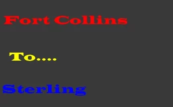 FORT COLLINS TO STERLING CONNECTION V1.0 1.46