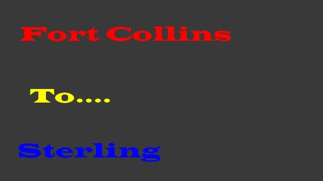 FORT COLLINS TO STERLING CONNECTION V1.0 1.46