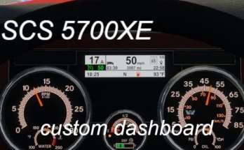 WESTERNSTAR 5700XE CUSTOM DASHBOARD V1.0