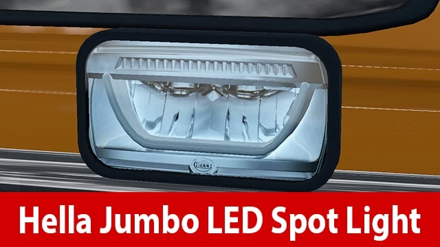 Hella Jumbo LED Spot Light 1.46
