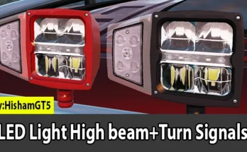 LED Light High beam + Turn Signals 1.46