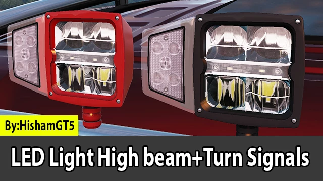 LED Light High beam + Turn Signals 1.46