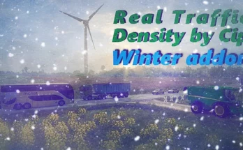 Real Traffic Density Winter addon v1.0