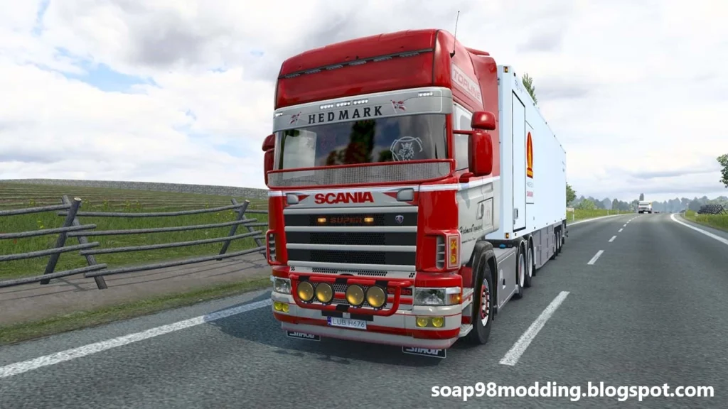 SCANIA 164L + Custom Trailer by soap98 v1.0