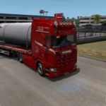 Skin Vigili del fuoco for Scania S 1.46