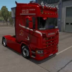 Skin Vigili del fuoco for Scania S 1.46