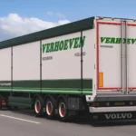 Volvo FH 2012 Verhoeven Transport Skin Pack v1.0