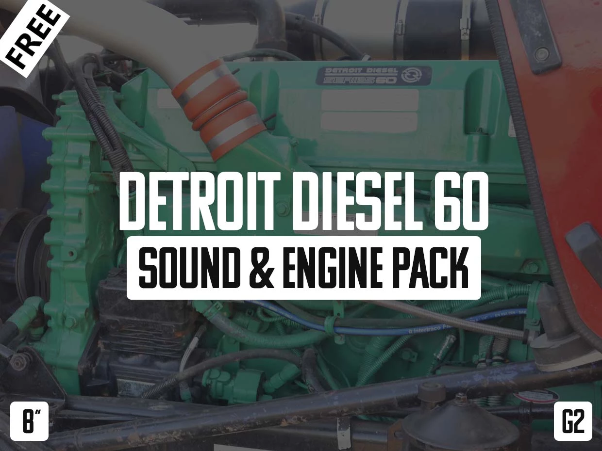 DETROIT D60 SOUND AND ENGINE V1.0 - Allmods.net