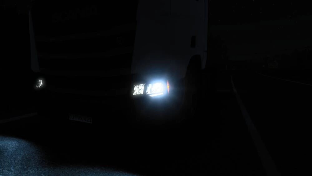 Blue Headlights Mod v1.0