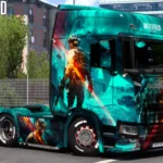 Scania Battlefield 2042 Skin 1.47