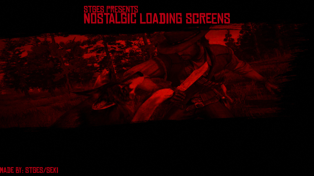 RDR1 Loading Screens - Nostalgic Loading Screens V1.2