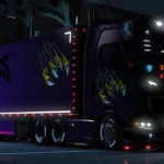 Scania Bright Purple Eagle Skin 1.47