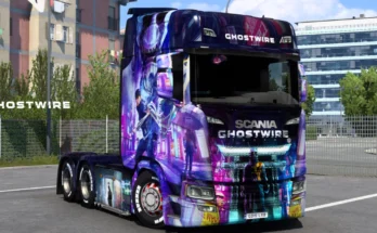 Scania Ghostwire Tokyo Skin 1.47